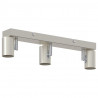 Reflektor sufitowy Nikiel 38 x 6,5 x 11,5 cm Metal
