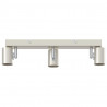 Reflektor sufitowy Nikiel 38 x 6,5 x 11,5 cm Metal
