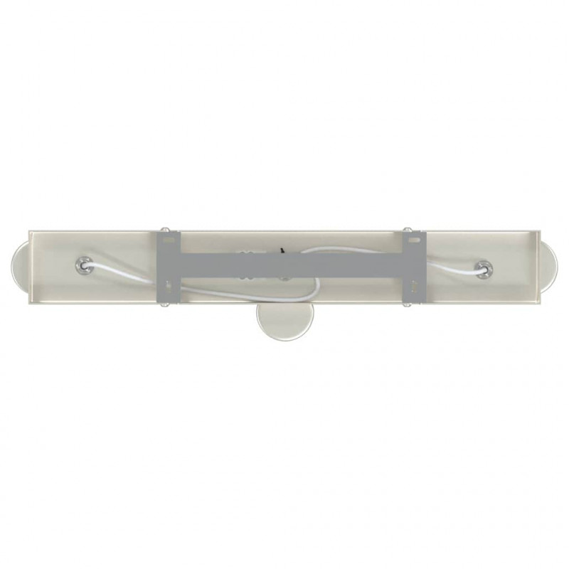 Reflektor sufitowy Nikiel 38 x 6,5 x 11,5 cm Metal
