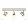 Reflektor sufitowy Nikiel 38 x 6,5 x 11,5 cm Metal