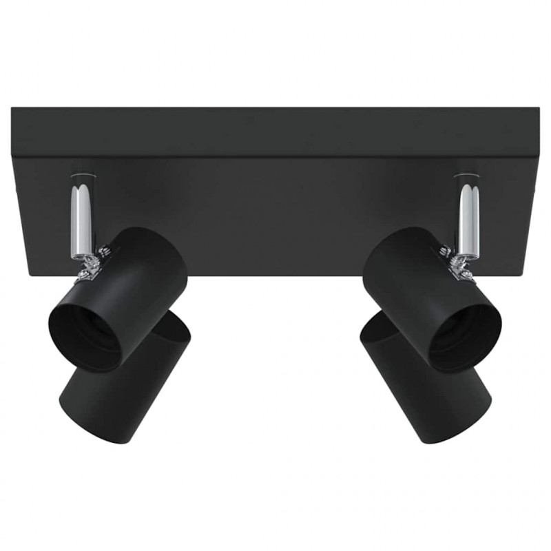Reflektor sufitowy Czarny 26,5 x 26 x 11,5 cm Metal