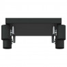 Reflektor sufitowy Czarny 26,5 x 26 x 11,5 cm Metal