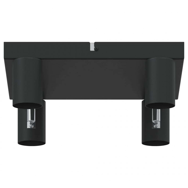 Reflektor sufitowy Czarny 26,5 x 26 x 11,5 cm Metal