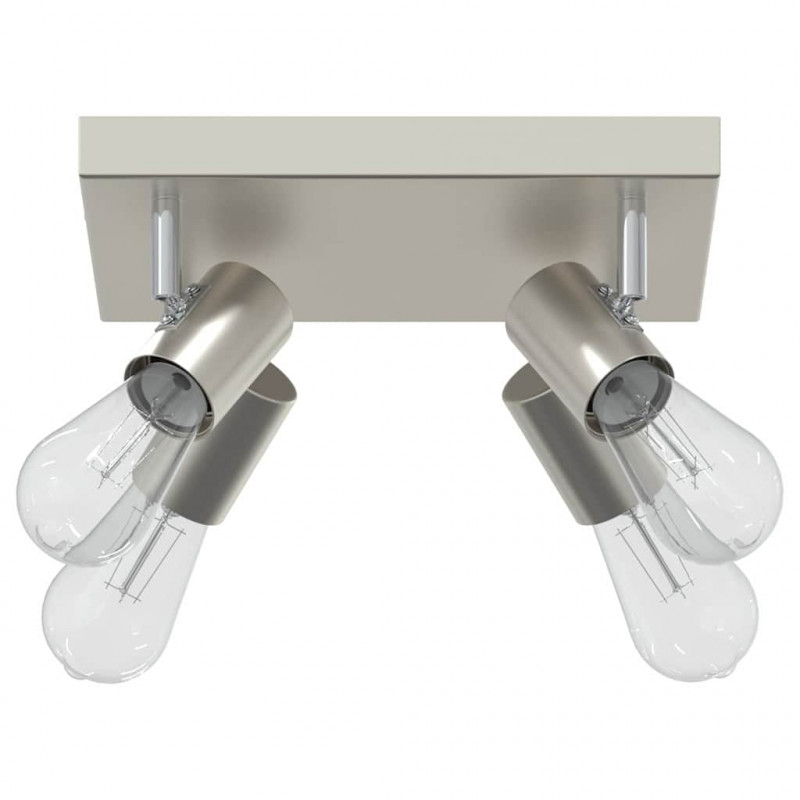 Reflektor sufitowy Nikiel 26,5 x 26 x 11,5 cm Metal