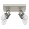 Reflektor sufitowy Nikiel 26,5 x 26 x 11,5 cm Metal