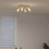 Reflektor sufitowy Nikiel 26,5 x 26 x 11,5 cm Metal