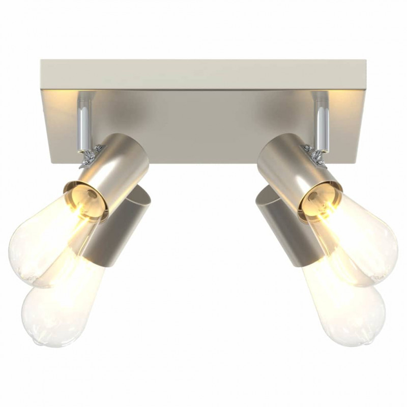 Reflektor sufitowy Nikiel 26,5 x 26 x 11,5 cm Metal