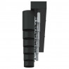 Reflektor sufitowy Czarny 73 x 6,5 x 11,5 cm Metal