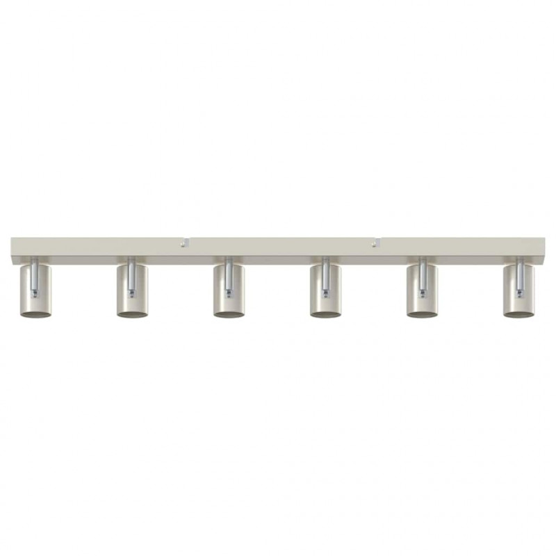 Reflektor sufitowy Nikiel 73 x 6,5 x 11,5 cm Metal