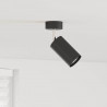 Reflektor sufitowy Z reflektorami Czarny 6 x 6 x 16 cm Metal