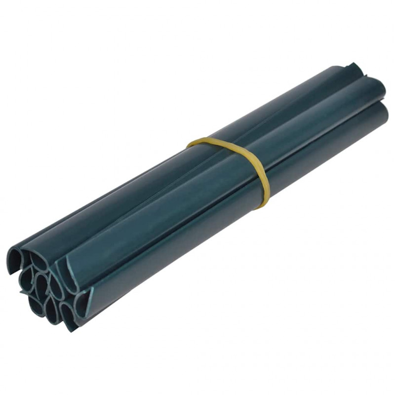 Osłona na ogrodzenie ogrodowe, PVC, 70x0,19 m, zielona