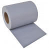 Osłona na ogrodzenie ogrodowe, PVC, 70x0,19 m, szara