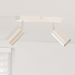 Reflektor sufitowy Z reflektorami Nikiel 26 x 6 x 16 cm Metal