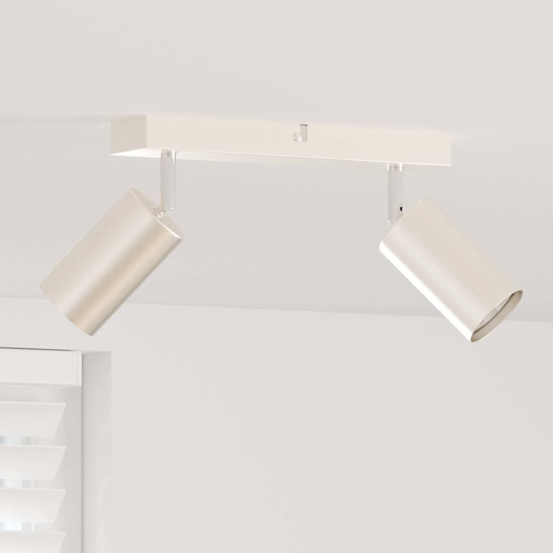 Reflektor sufitowy Z reflektorami Nikiel 26 x 6 x 16 cm Metal