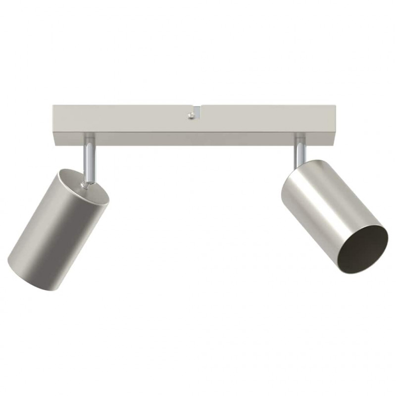 Reflektor sufitowy Z reflektorami Nikiel 26 x 6 x 16 cm Metal
