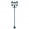 Lampa ogrodowa Vintage szczotkowana zieleń 57 x 49 x 241 cm