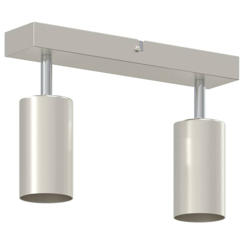 Reflektor sufitowy Z reflektorami Nikiel 26 x 6 x 16 cm Metal