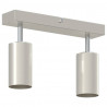 Reflektor sufitowy Z reflektorami Nikiel 26 x 6 x 16 cm Metal