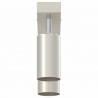 Reflektor sufitowy Z reflektorami Nikiel 26 x 6 x 16 cm Metal