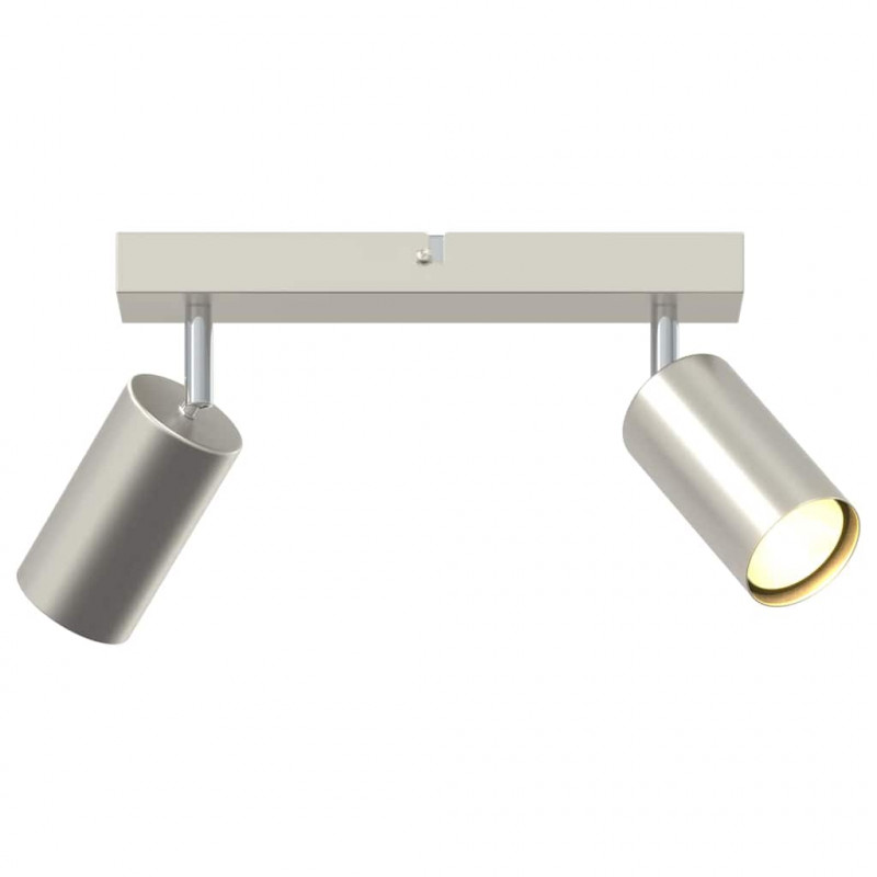 Reflektor sufitowy Z reflektorami Nikiel 26 x 6 x 16 cm Metal