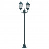 Lampa ogrodowa Vintage szczotkowana zieleń 68 x 20 x 235 cm
