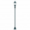 Lampa ogrodowa Vintage szczotkowana zieleń 68 x 20 x 235 cm