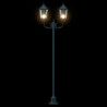 Lampa ogrodowa Vintage szczotkowana zieleń 68 x 20 x 235 cm