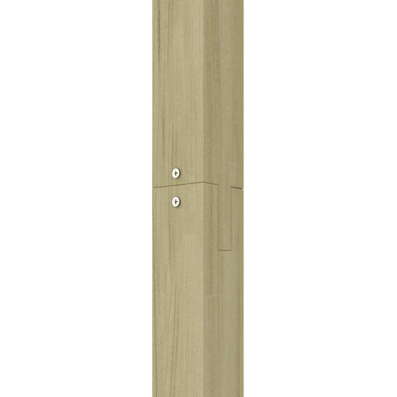 Pergola ogrodowa, 205 x 40 x 203 cm, drewno
