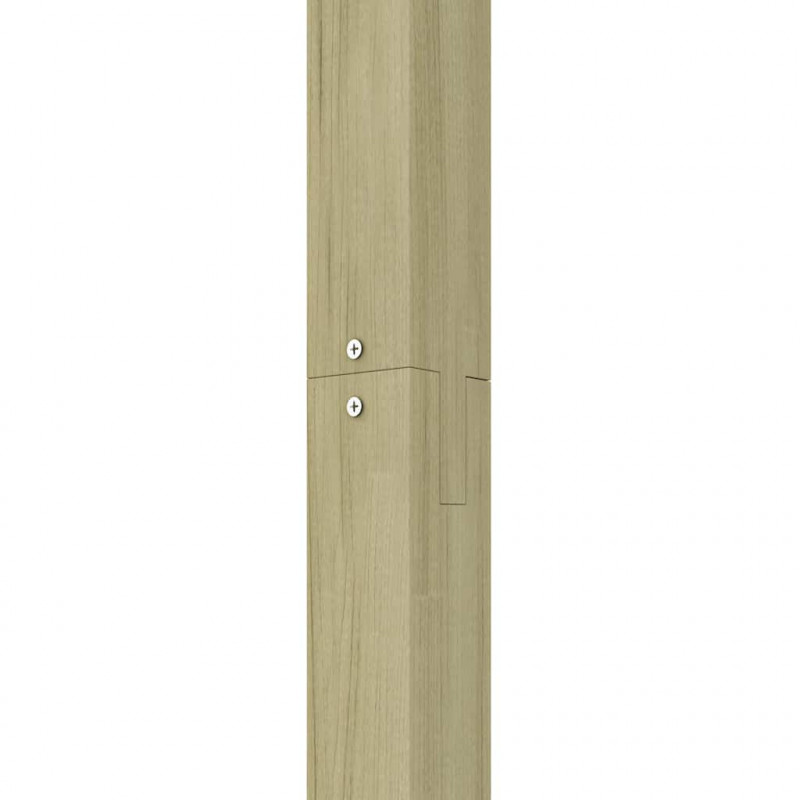Pergola ogrodowa, 410 x 40 x 203 cm, drewno
