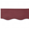 Materiał zapasowy do markizy Czerwony burgund 3,5 x 2 m