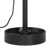 Lampa stołowa, 25 W, srebro vintage, 15x15x55 cm, E27