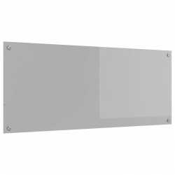 Panel kuchenny Jasnoszary 120 x 50 cm szkło hartowane