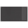 Panel kuchenny Ciemnoszary 110 x 60 cm szkło hartowane