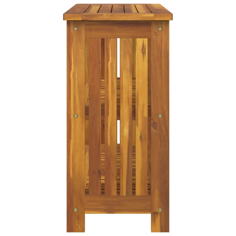 Szafka ogrodowa Naturalny 75 x 35 x 70cm Lite Drewno Akacji