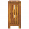 Szafka ogrodowa Naturalny 75 x 35 x 70cm Lite Drewno Akacji