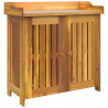 Szafka ogrodowa Naturalny 78 x 36,5 x 78cm Lite Drewno Akacji