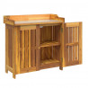 Szafka ogrodowa Naturalny 78 x 36,5 x 78cm Lite Drewno Akacji