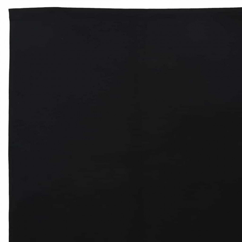 Faldra do Markizy Czarny 580 x 20 cm Płótno