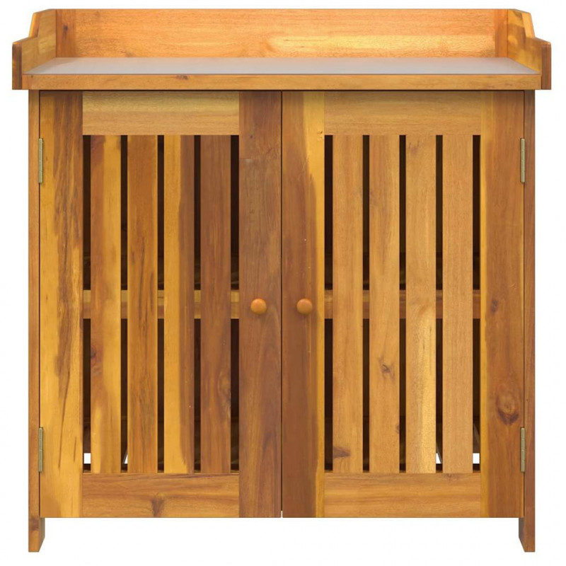 Szafka ogrodowa Naturalny 78 x 36,5 x 78cm Lite Drewno Akacji