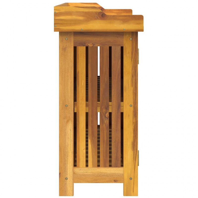 Szafka ogrodowa Naturalny 78 x 36,5 x 78cm Lite Drewno Akacji