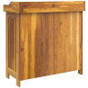 Szafka ogrodowa Naturalny 78 x 36,5 x 78cm Lite Drewno Akacji