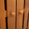 Szafka ogrodowa Naturalny 78 x 36,5 x 78cm Lite Drewno Akacji