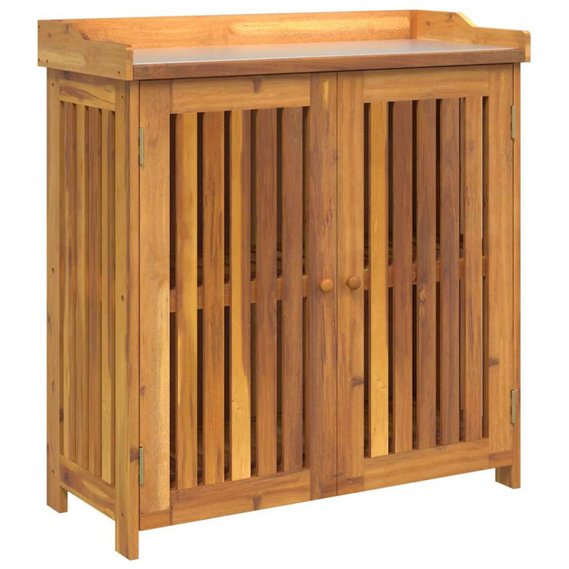 Szafka ogrodowa Naturalny 93 x 41,5 x 98 cm Lite Drewno Akacji