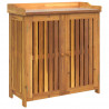 Szafka ogrodowa Naturalny 93 x 41,5 x 98 cm Lite Drewno Akacji