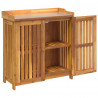 Szafka ogrodowa Naturalny 93 x 41,5 x 98 cm Lite Drewno Akacji