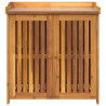 Szafka ogrodowa Naturalny 93 x 41,5 x 98 cm Lite Drewno Akacji