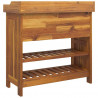 Szafka ogrodowa Naturalny 78 x 36,5 x 78cm Lite Drewno Akacji