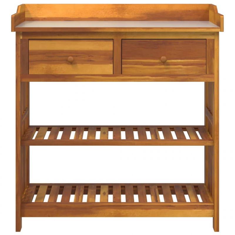 Szafka ogrodowa Naturalny 93 x 41,5 x 98 cm Lite Drewno Akacji