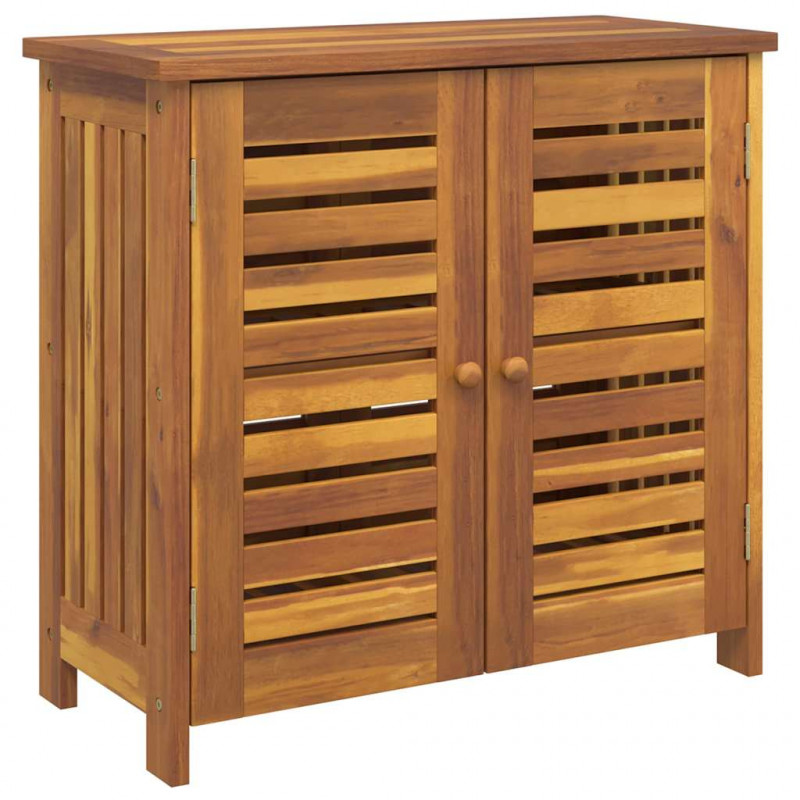 Szafka ogrodowa Naturalny 75 x 35 x 70cm Lite Drewno Akacji
