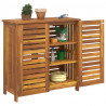 Szafka ogrodowa Naturalny 90 x 40 x 90cm Lite Drewno Akacji